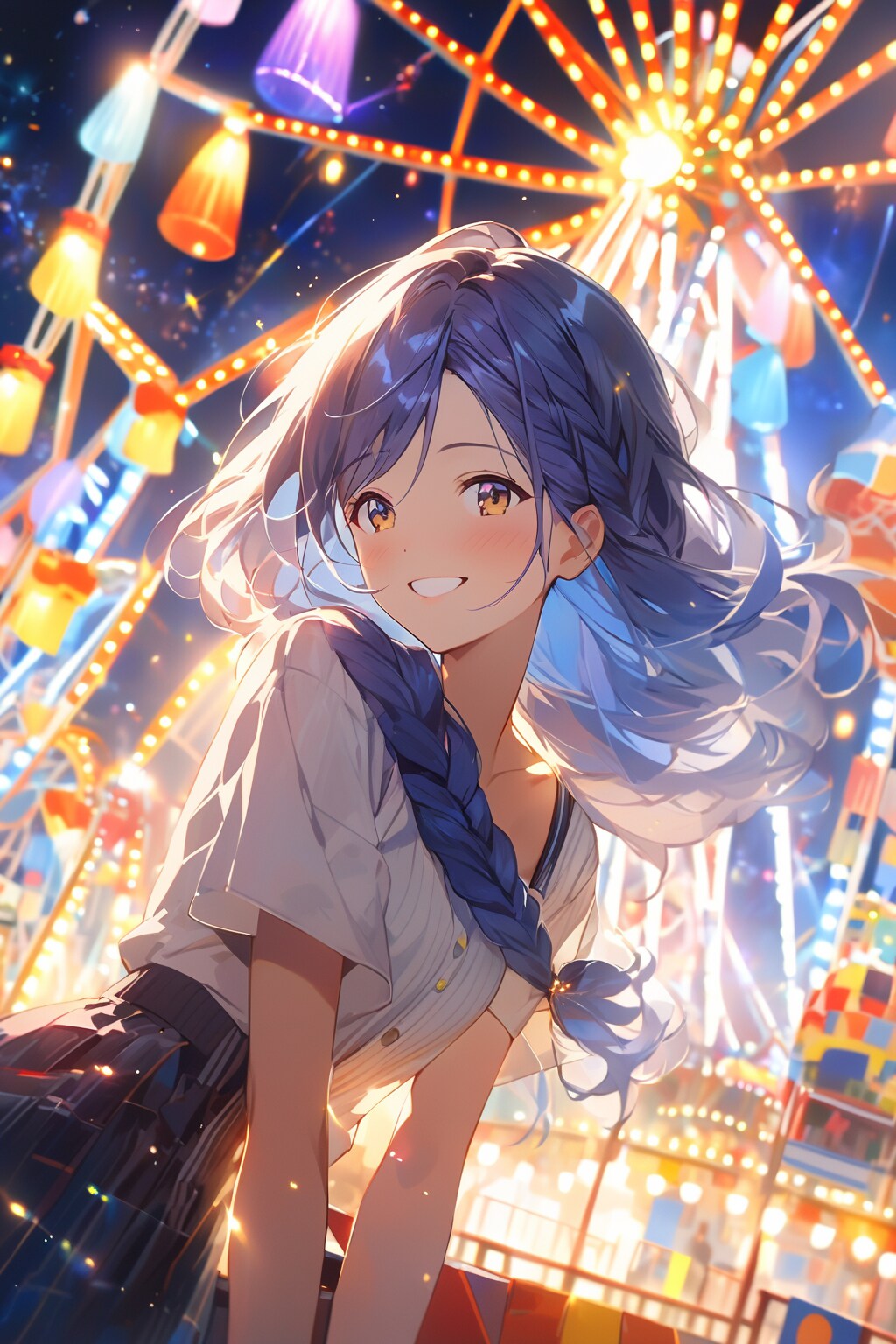 遊園地 | の人気AIイラスト・グラビア