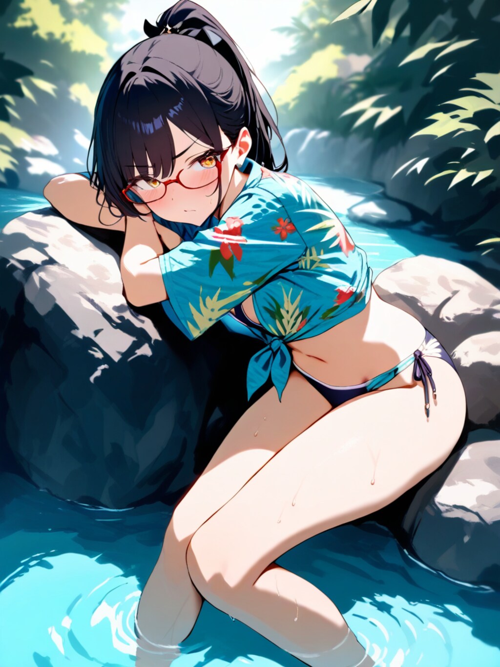 瀬藤加奈の水着コーディネート