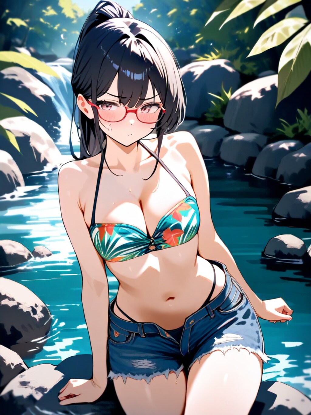 瀬藤加奈の水着コーディネート