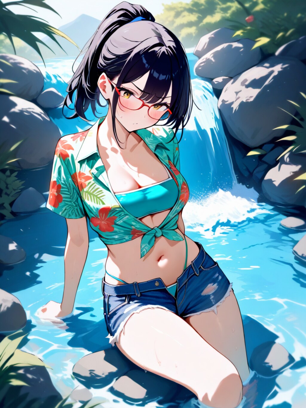 瀬藤加奈の水着コーディネート