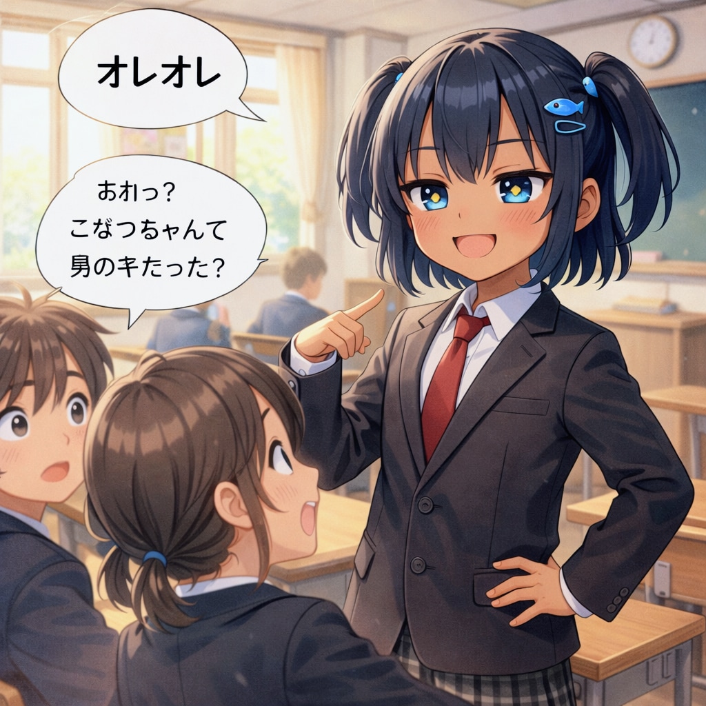 オレオレ詐欺をするこなつちゃん