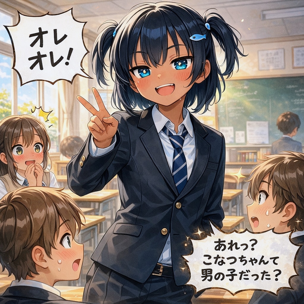 オレオレ詐欺をするこなつちゃん