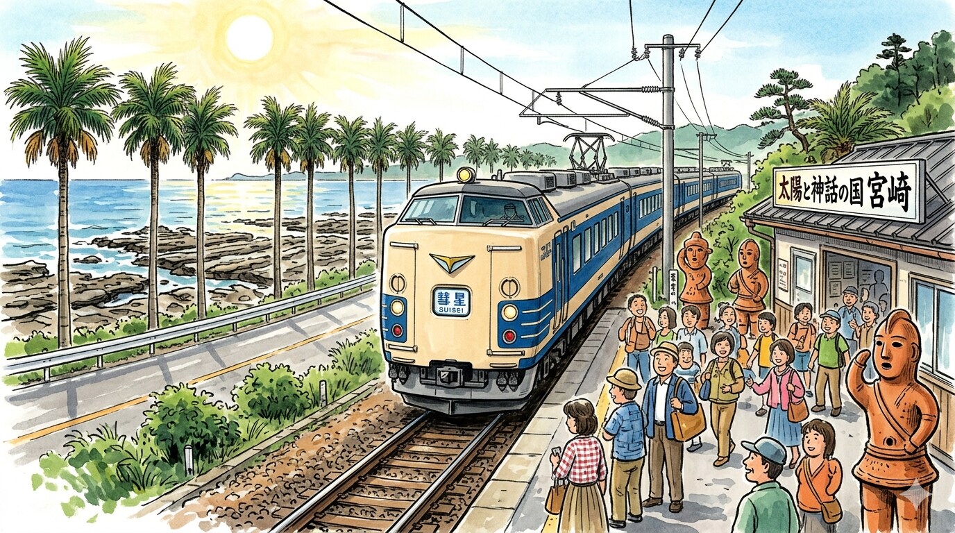 海が見える（鬼の洗濯岩） | の人気AIイラスト・グラビア