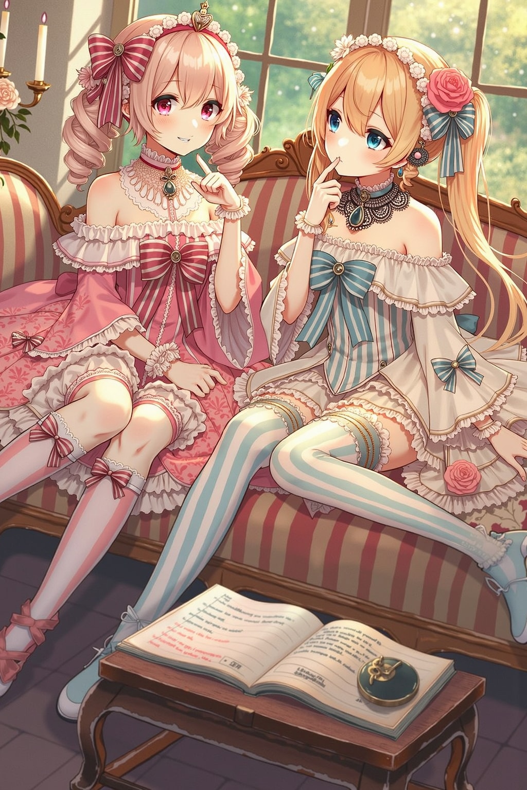 百合女子 午後の時間