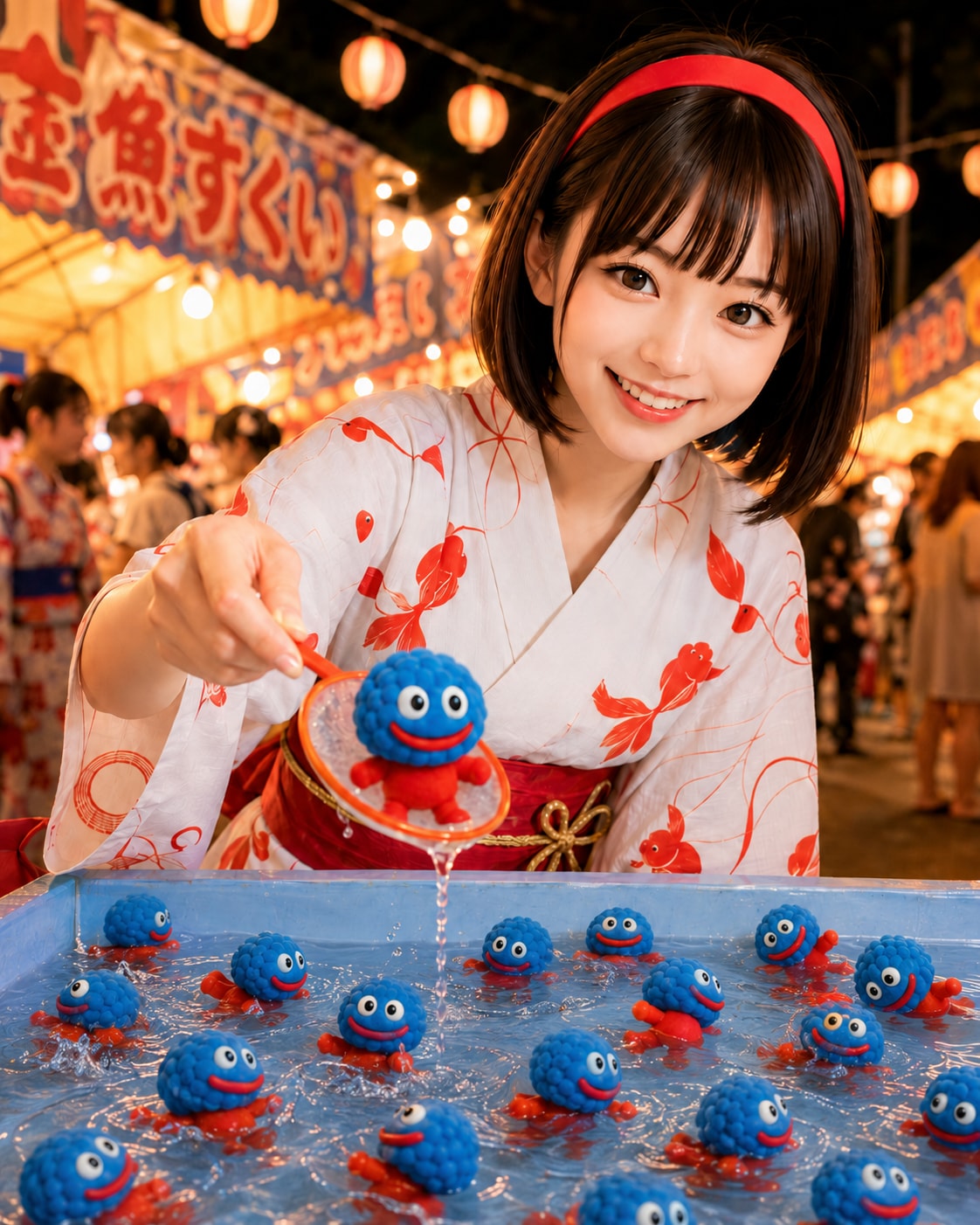 夏祭り楽しーヨ🎆