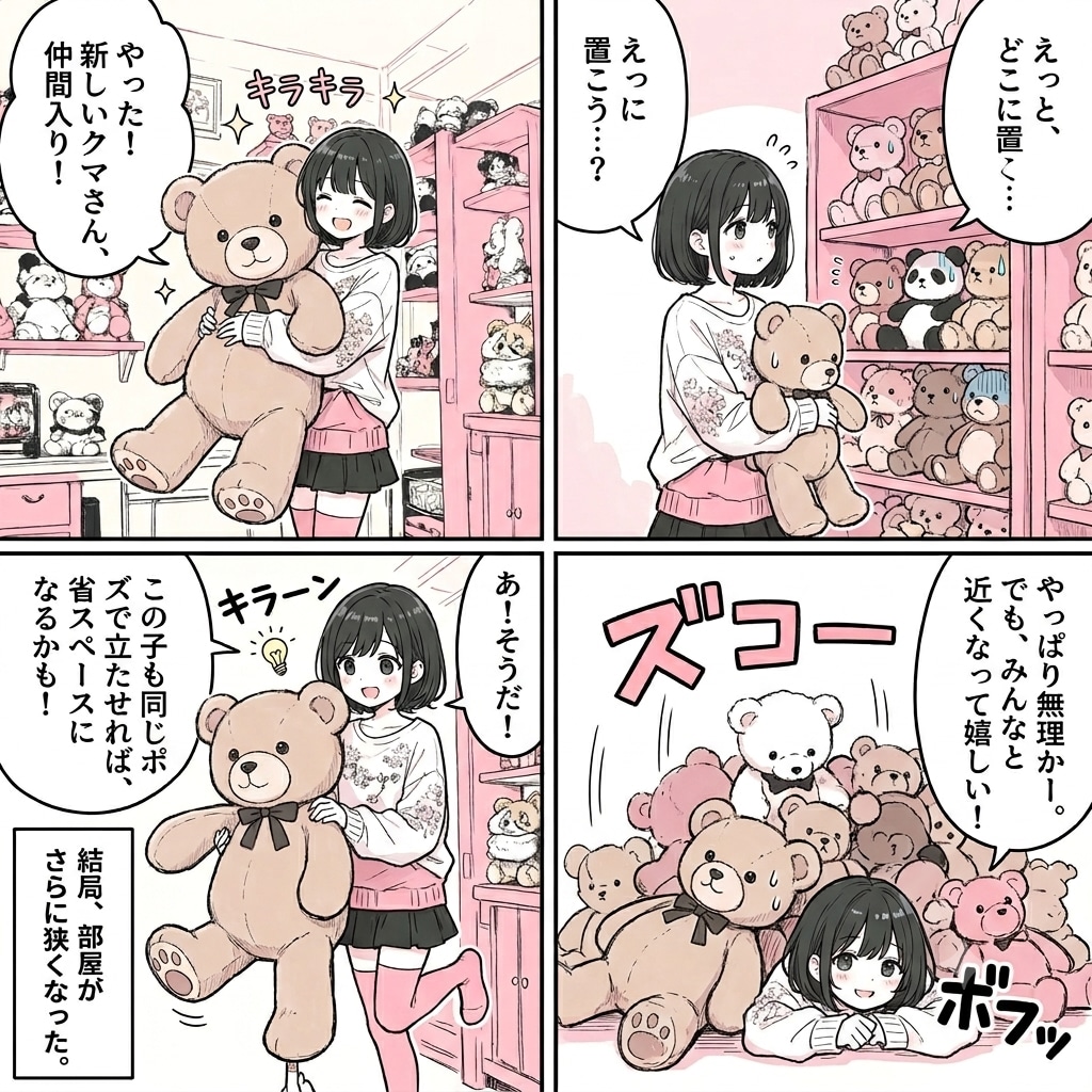 ぬいぐるみ大好き