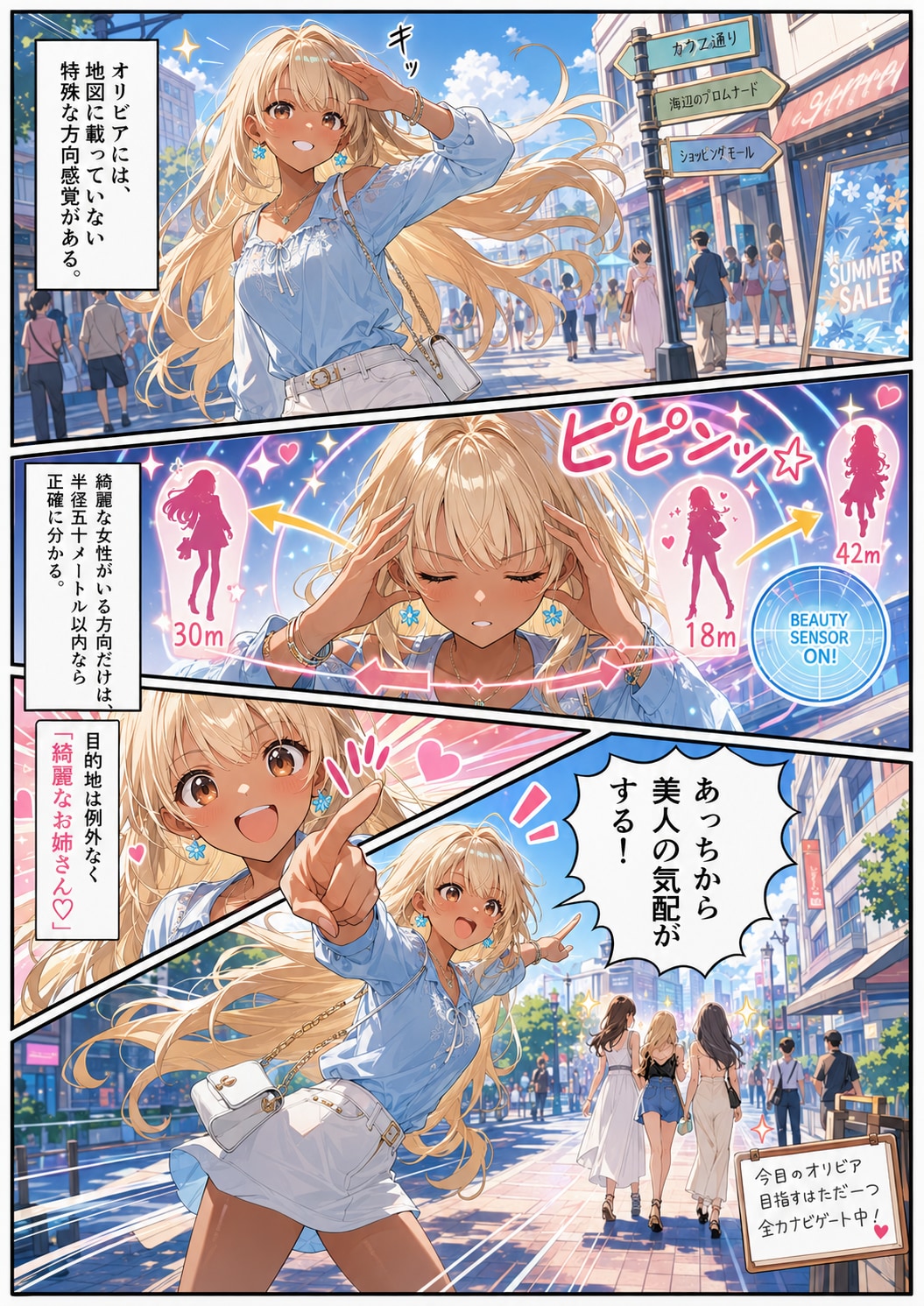 【AI漫画】-003- 絶対方向感覚