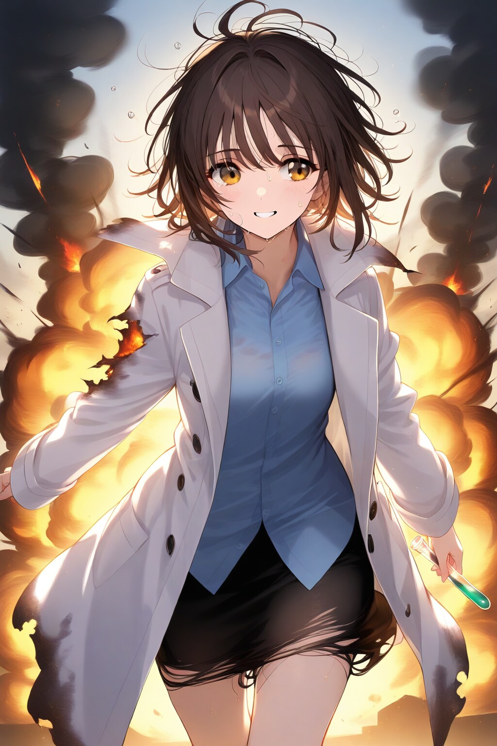 町爆破しちゃいました☆