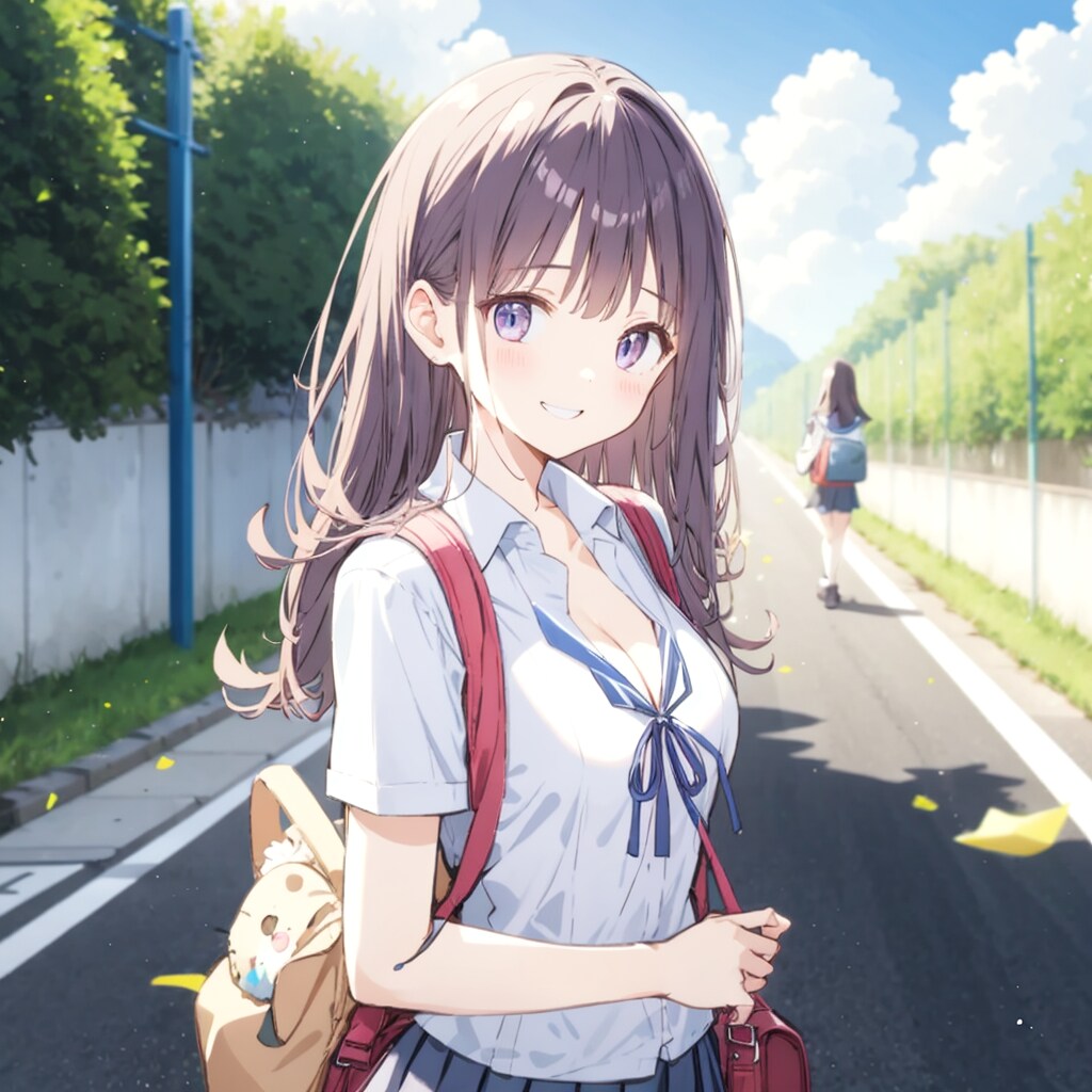 一緒に学校行こっ！