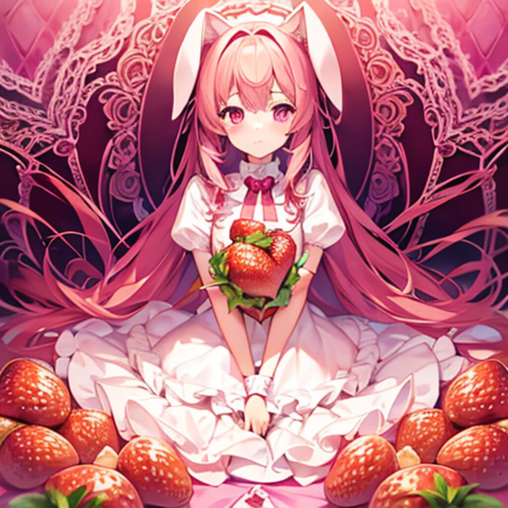 ハート形イチゴ