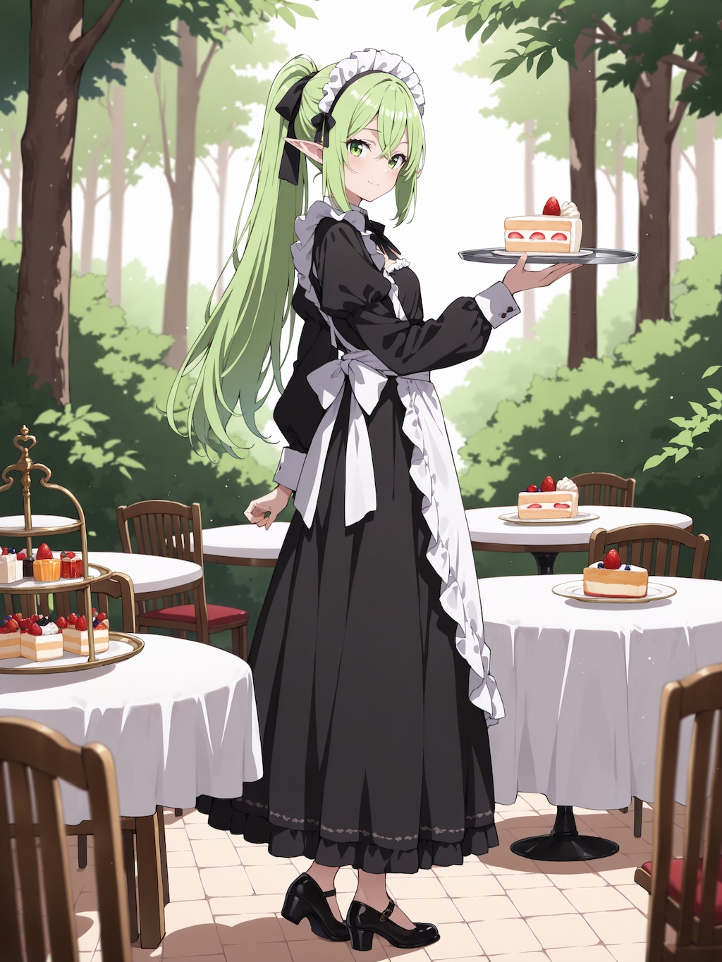 エルフの森のカフェへようこそ