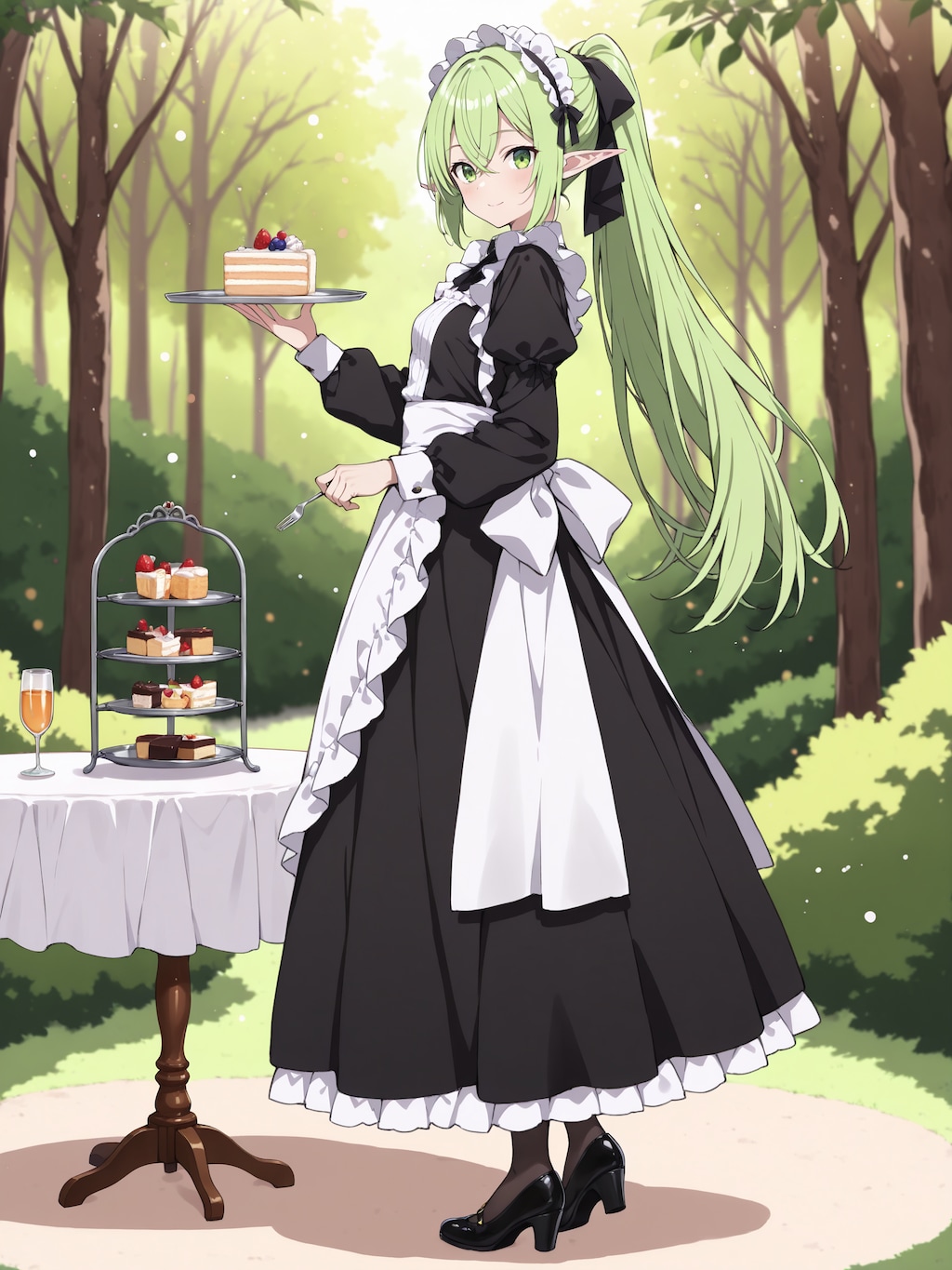 エルフの森のカフェへようこそ