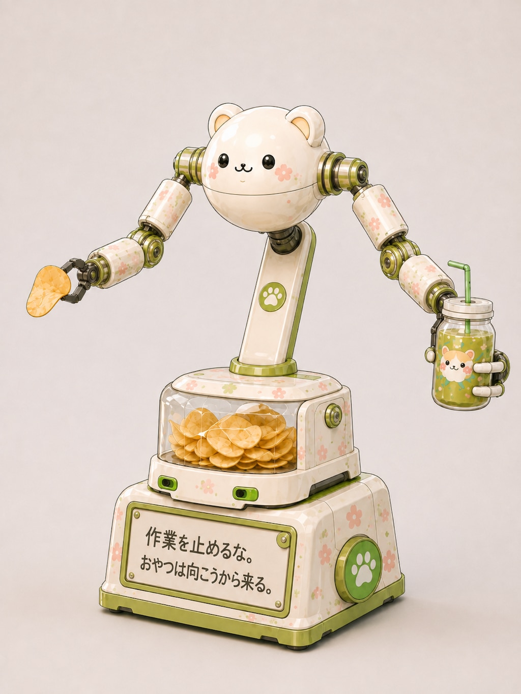 【うちの娘グッズ】全自動おやつマシン