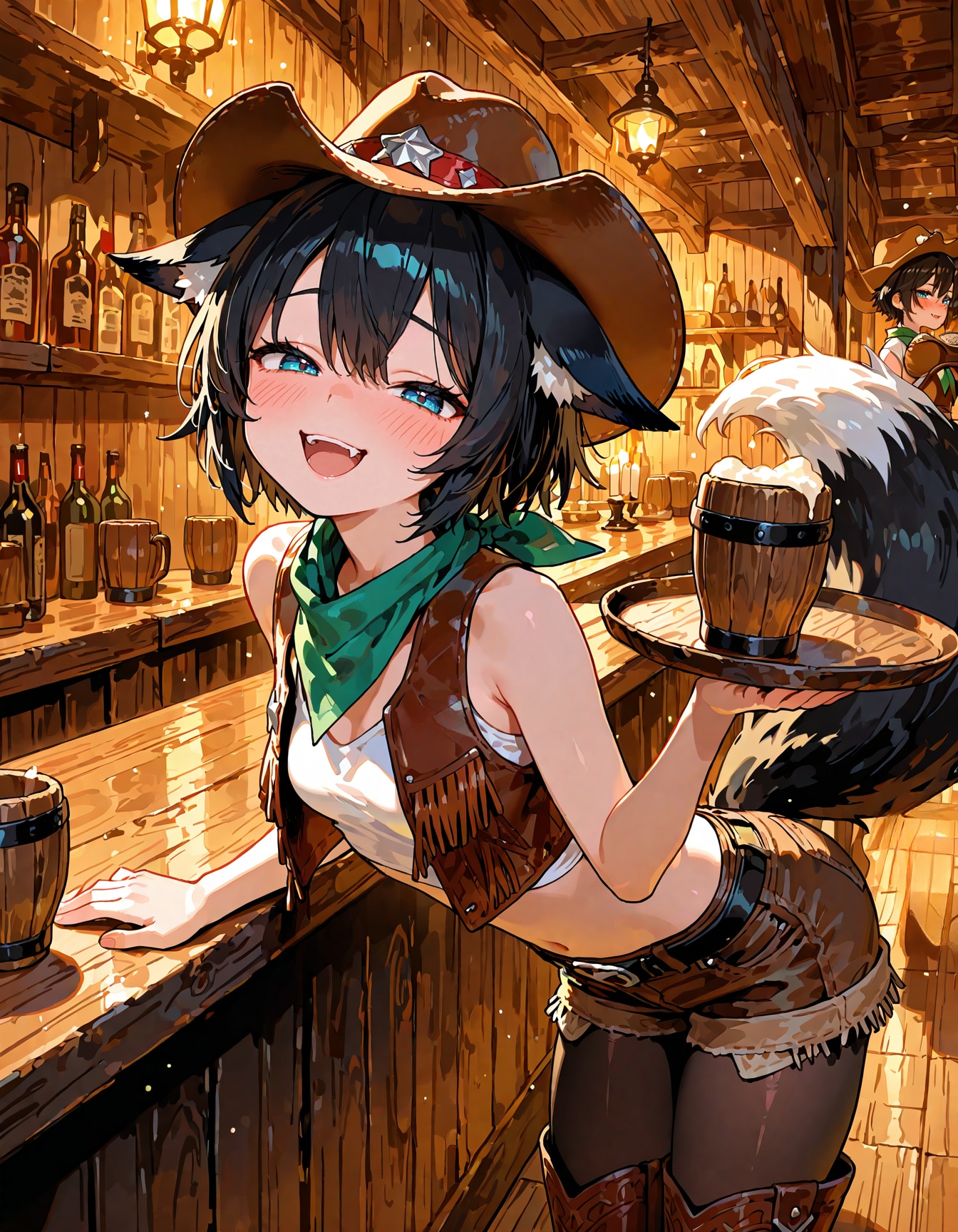 ウエスタン風 | の人気AIイラスト・グラビア