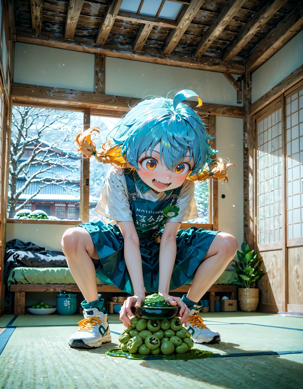 今日は抹茶の日