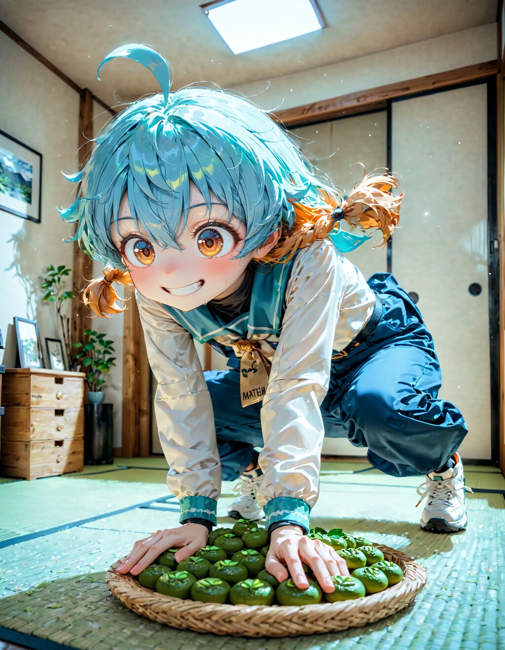 今日は抹茶の日