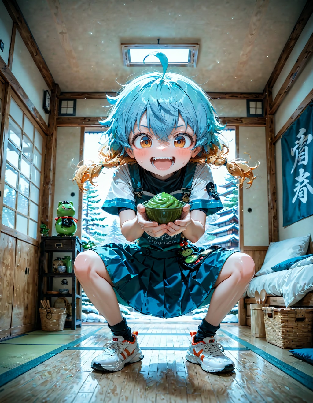 今日は抹茶の日