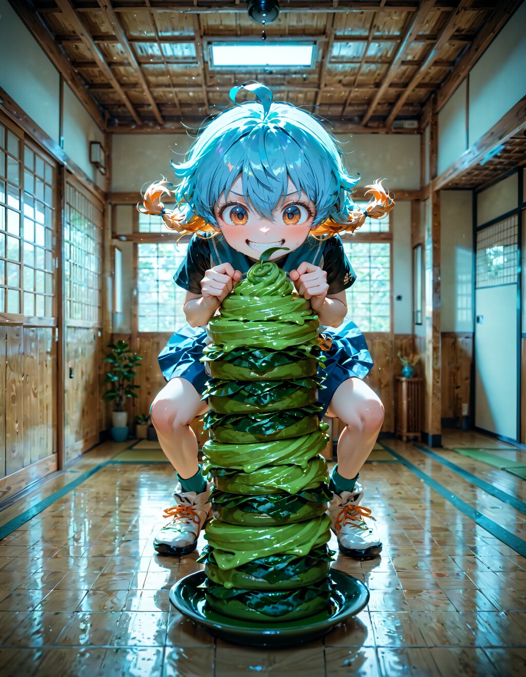 今日は抹茶の日