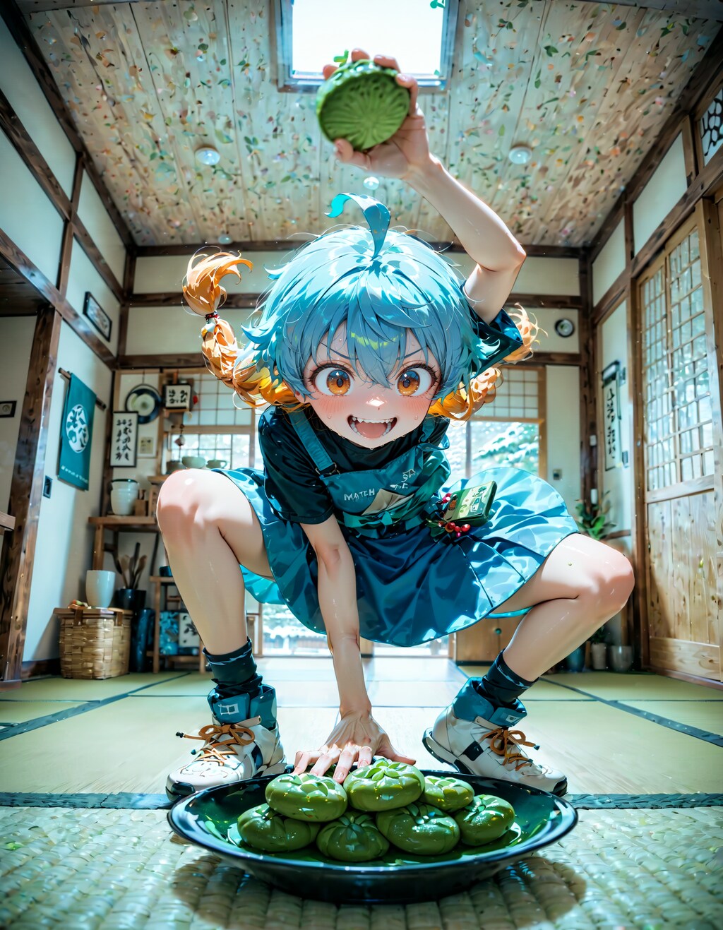 今日は抹茶の日