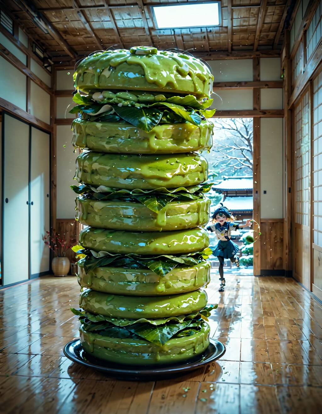 今日は抹茶の日