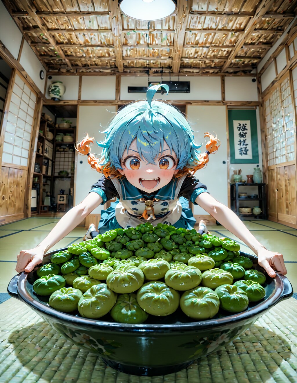 今日は抹茶の日