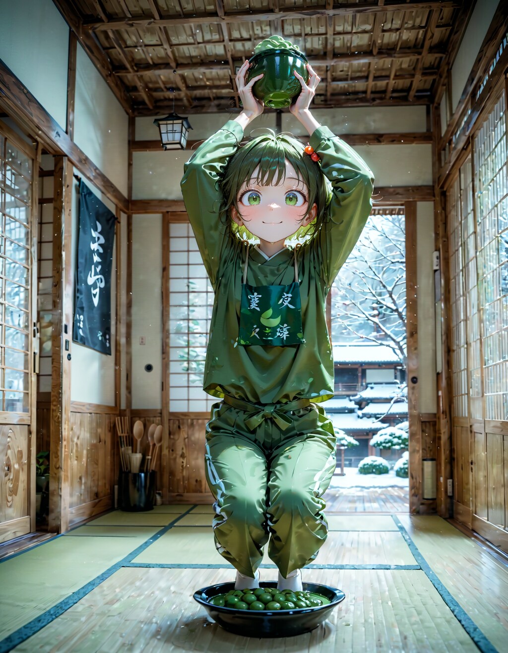 今日は抹茶の日