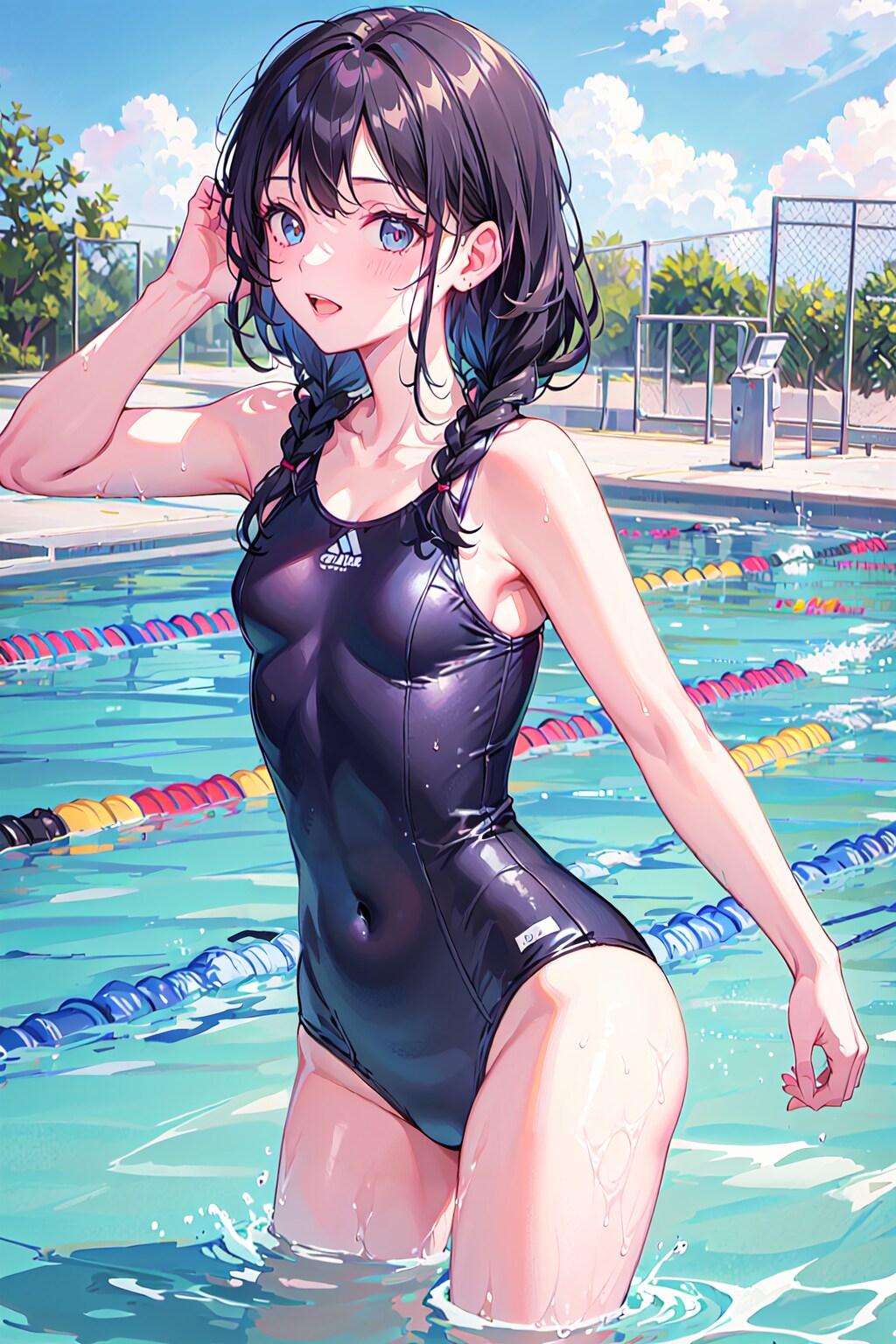スク水お下げ