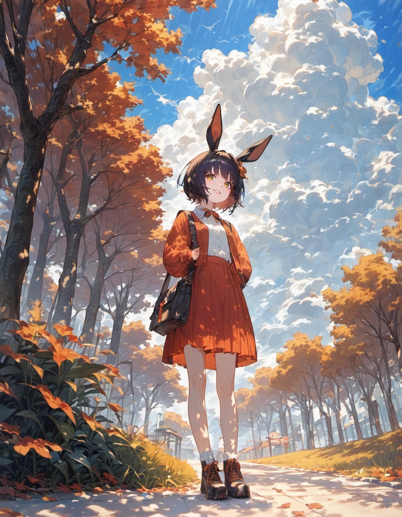 The Rabbit’s Autumn Odyssey | の人気AIイラスト・グラビア