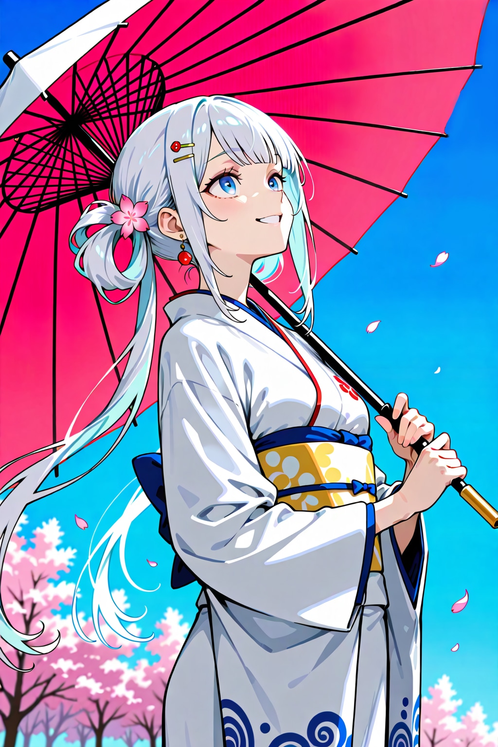 蒼天に映すは春ノ色