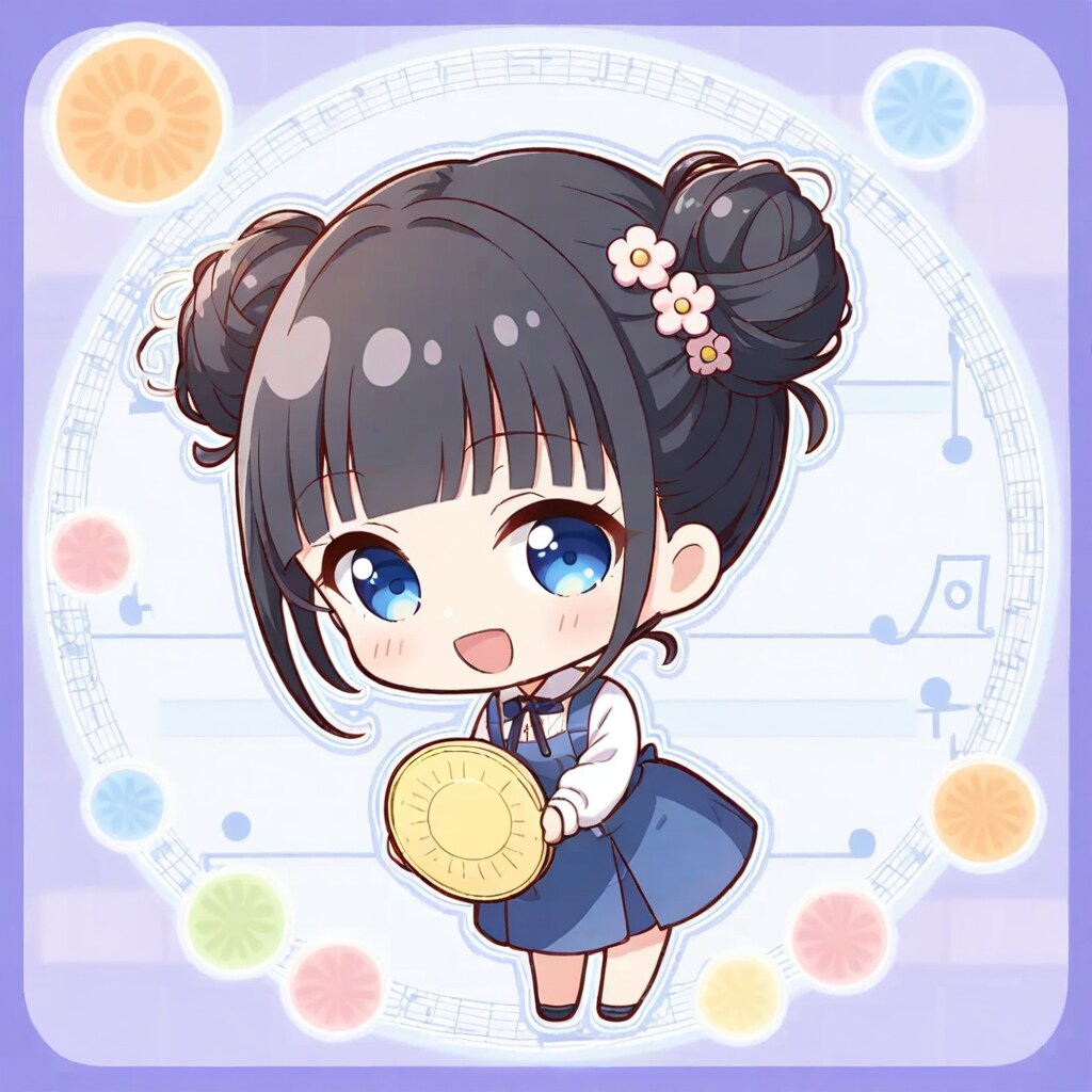 コンパス🧭を持つおだんごちゃん🍡✨
