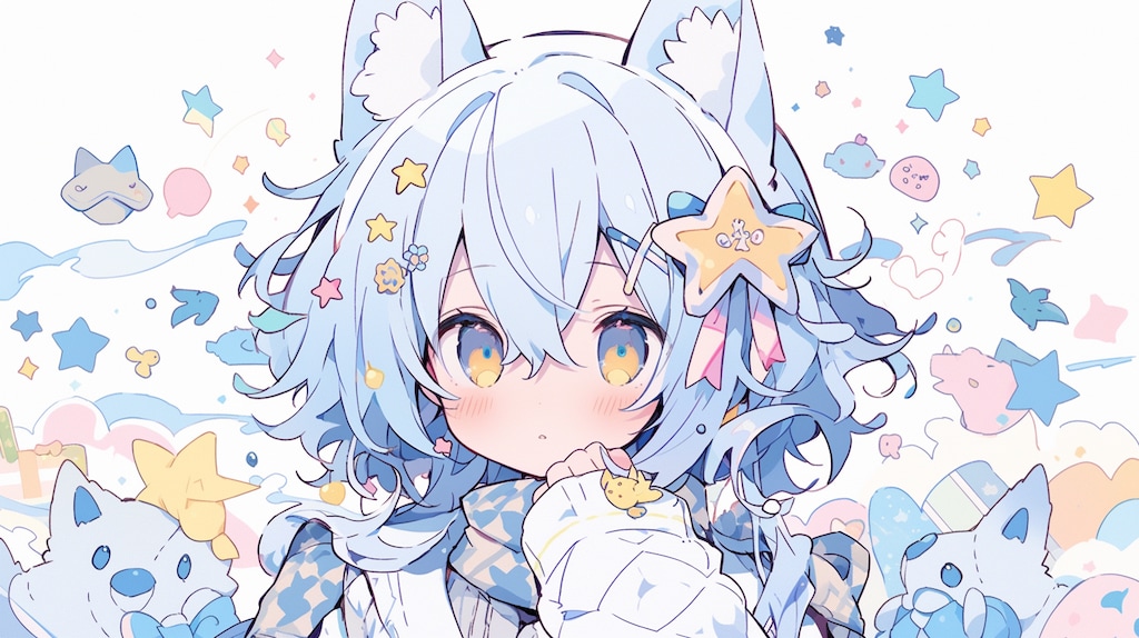 きらきら星空の猫耳少女の日常