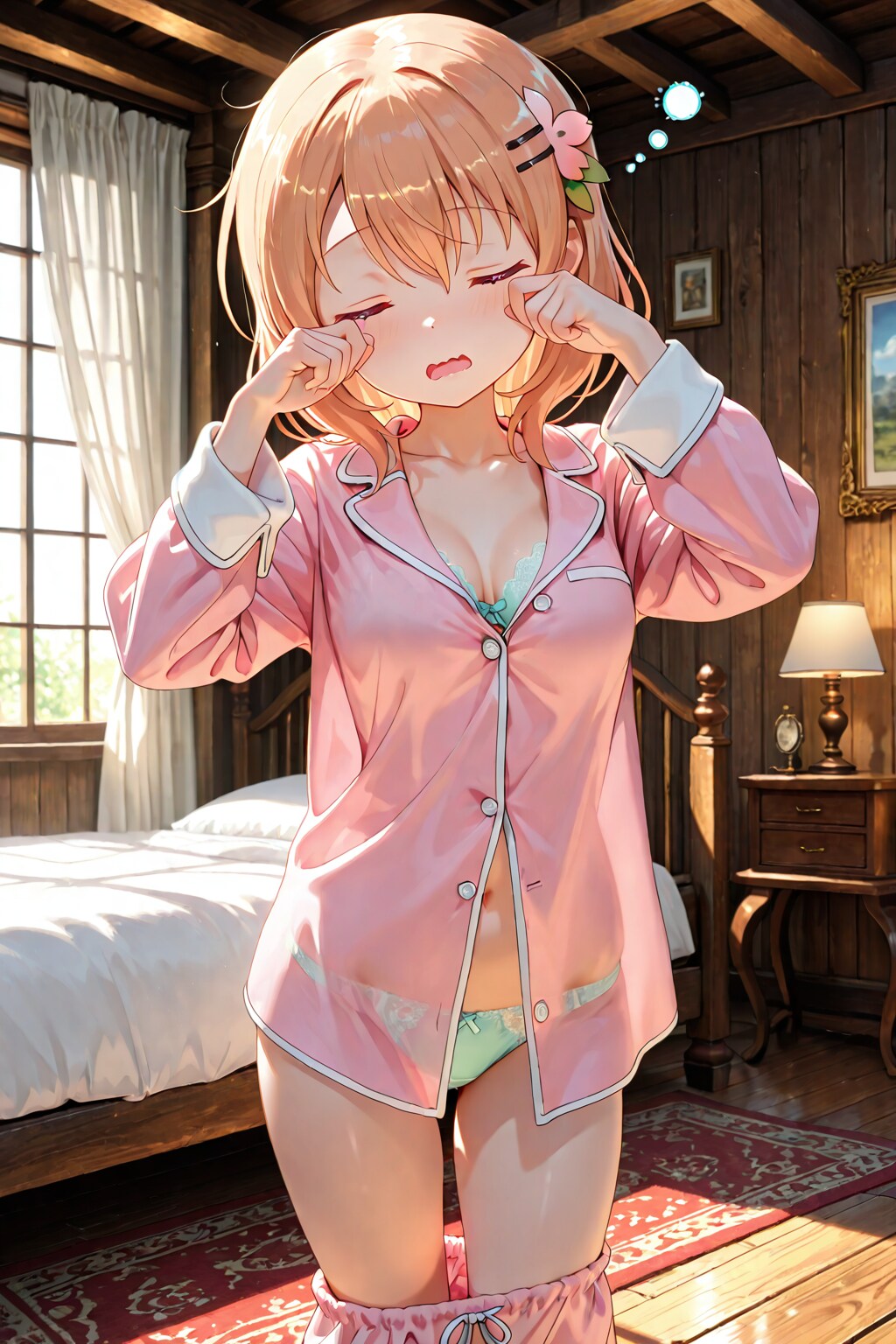 寝起きココアちゃん