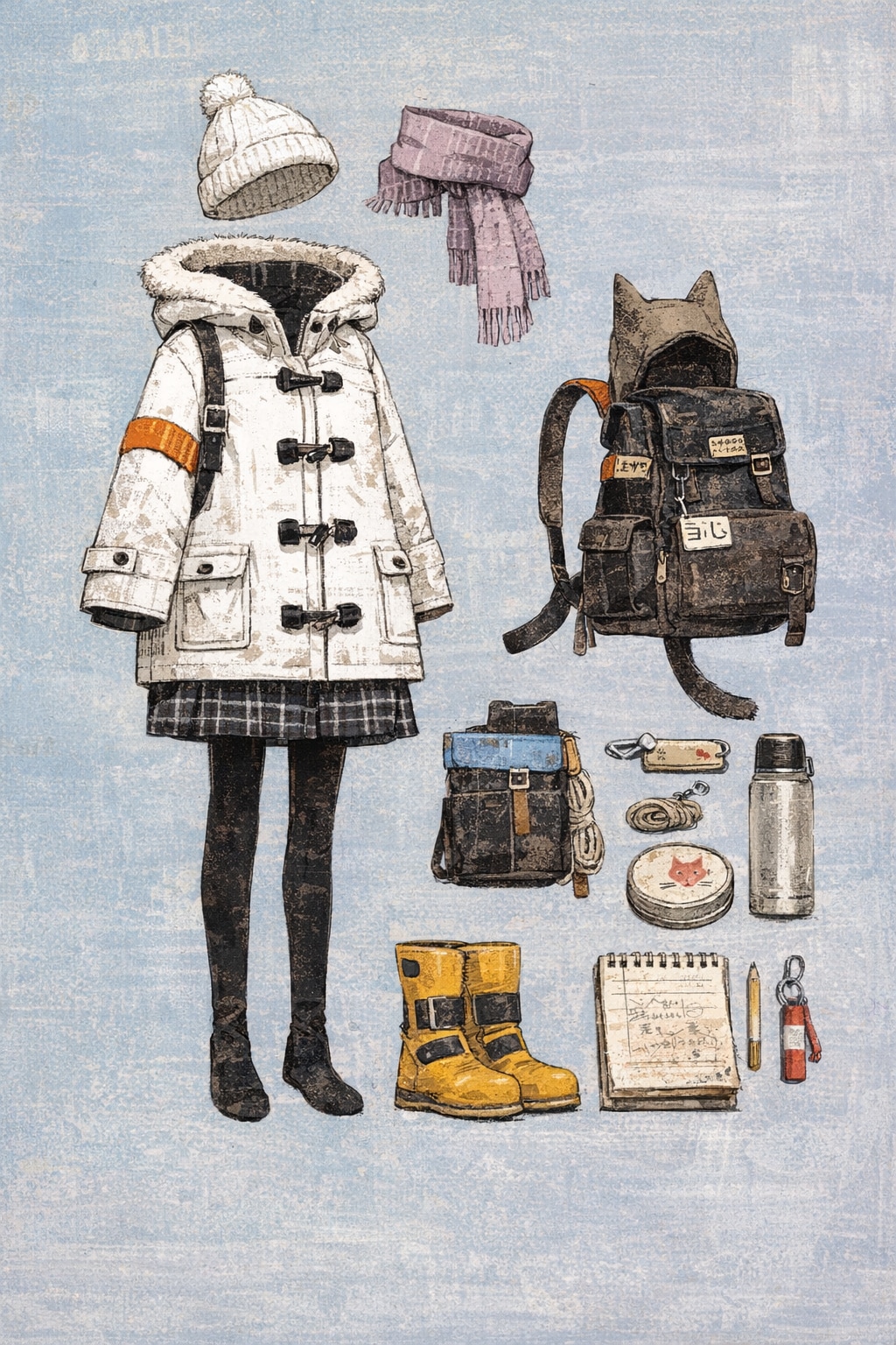 浅瀬に立つ、都市へ向かう足音