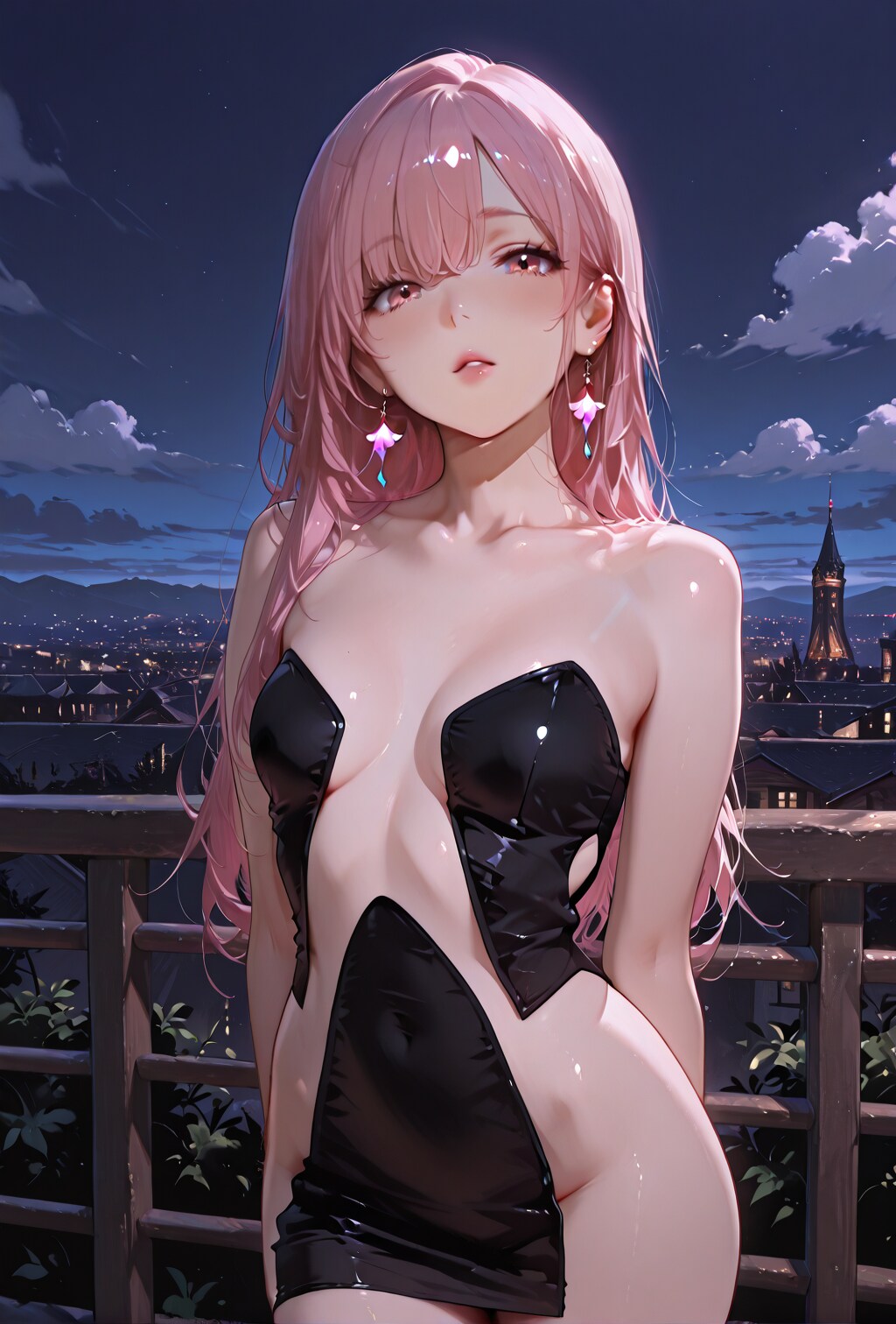 どうやって着てるんだこのドレス