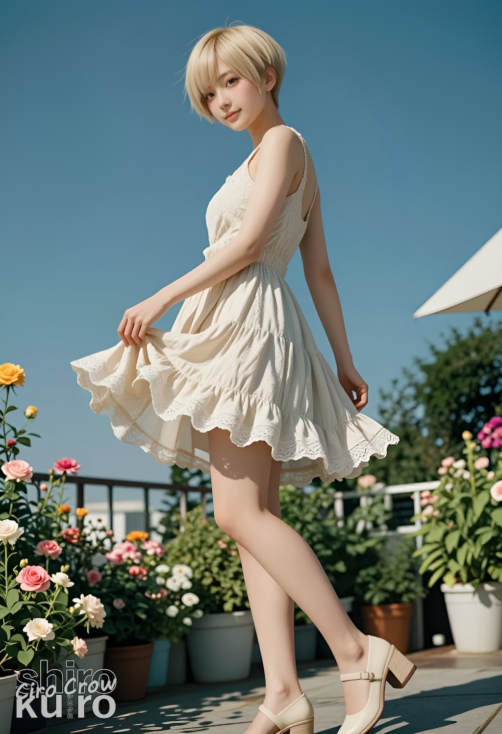 しずく@ひらひら服