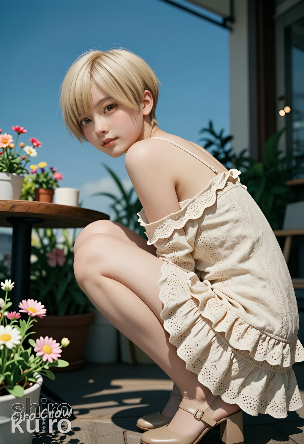 しずく@ひらひら服