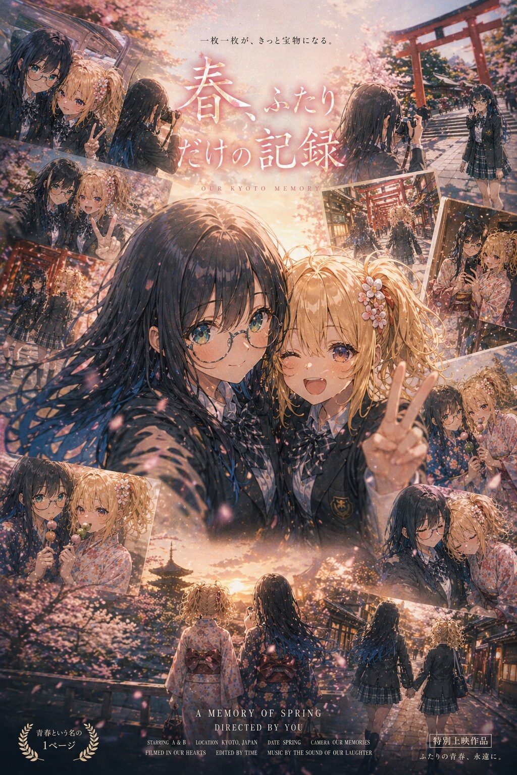 春、ふたりだけの記録