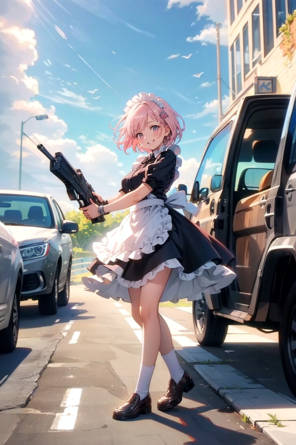 はい！武器をお届けにあがりました～💗