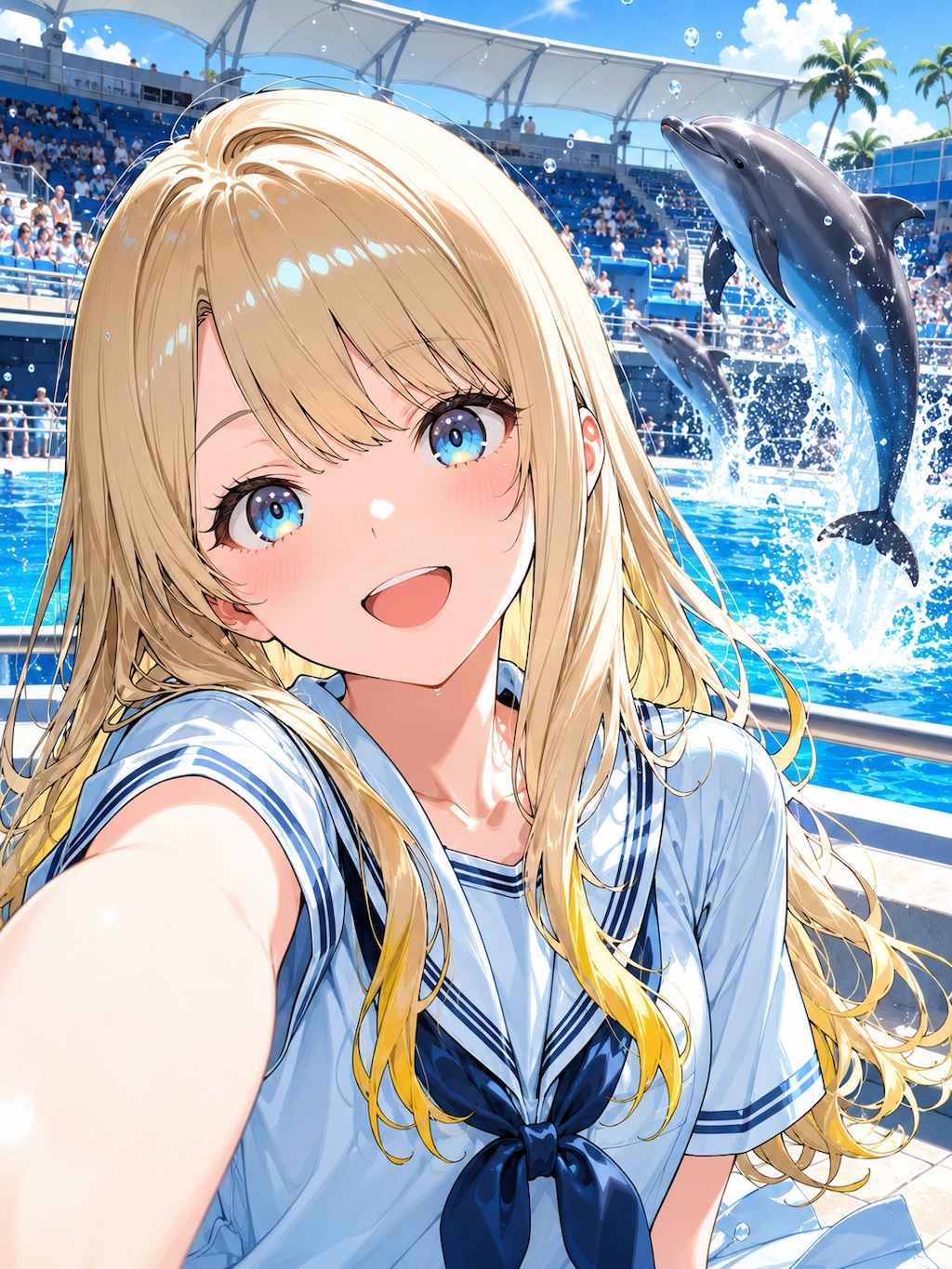 イルカショー🐬