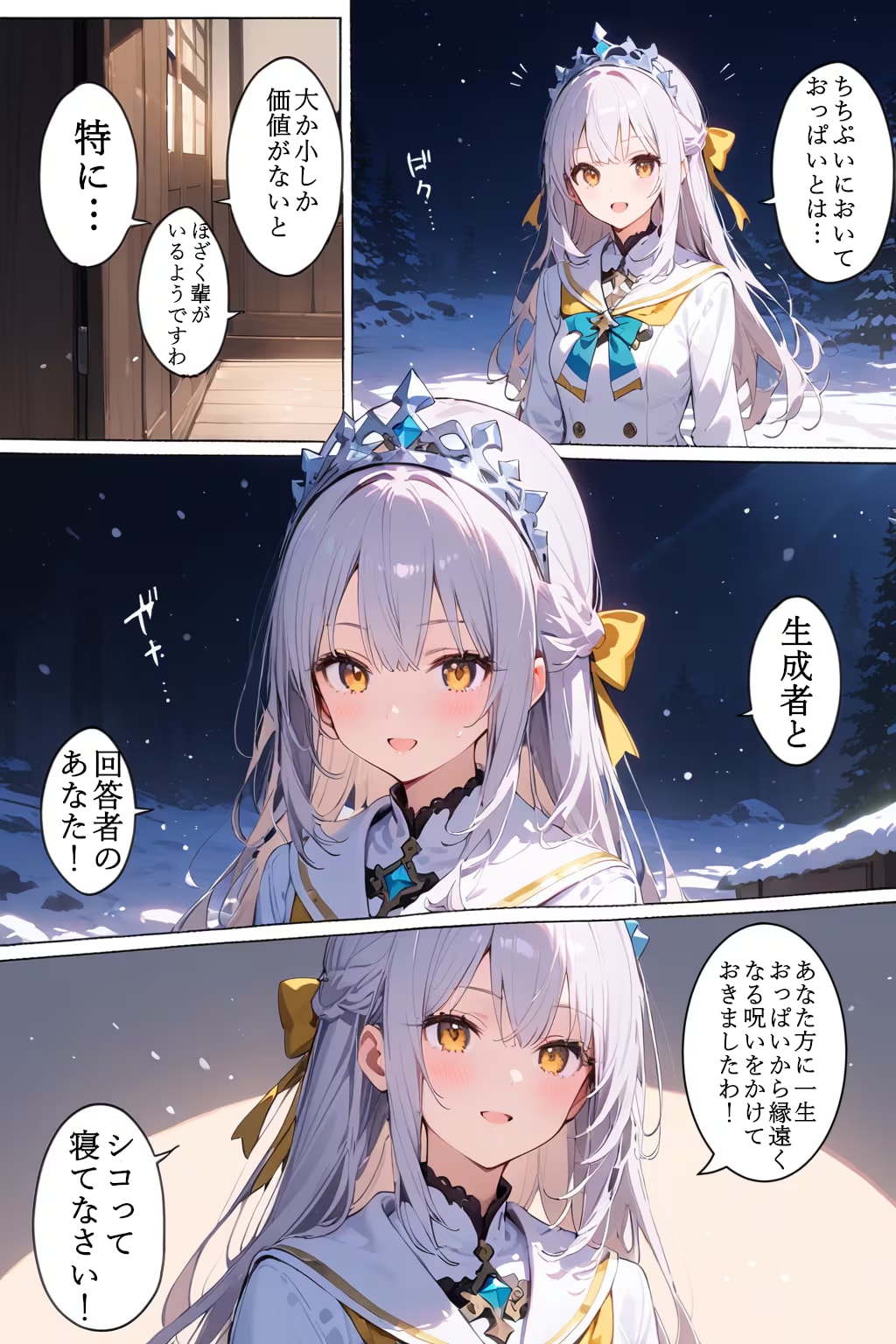 姫乃ティアラちゃんの憤慨