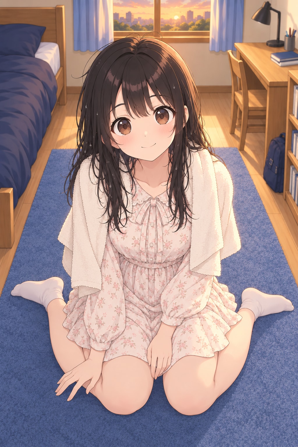 お泊まり、甘い時間。 | の人気AIイラスト・グラビア