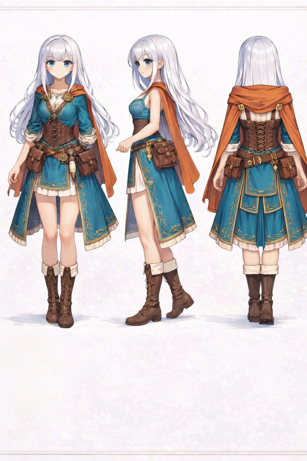 境界のバルコニー ― 中世と東京を見下ろす少女