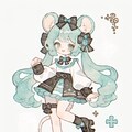 チョコミントねず耳 3枚目