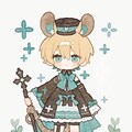 チョコミントねず耳 2枚目