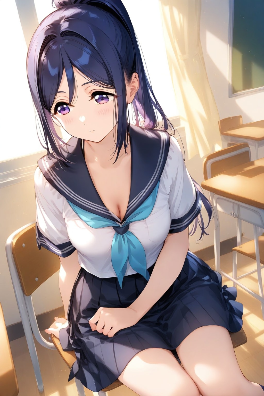 セーラー服の果南さん