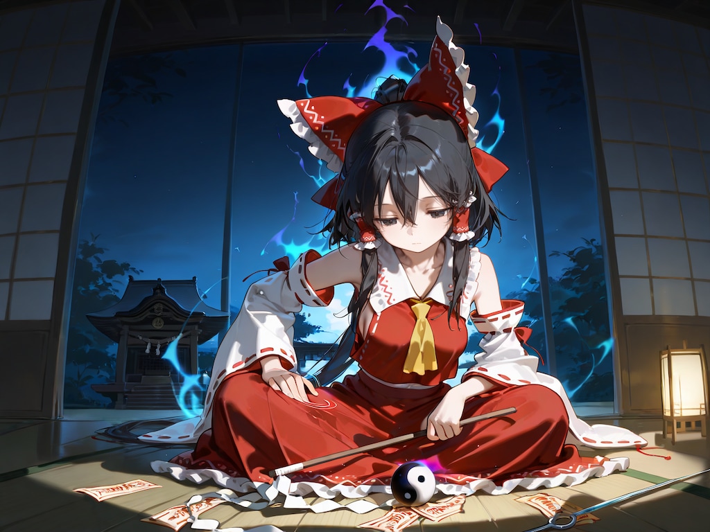 出撃前夜（きょうのれいむさん）