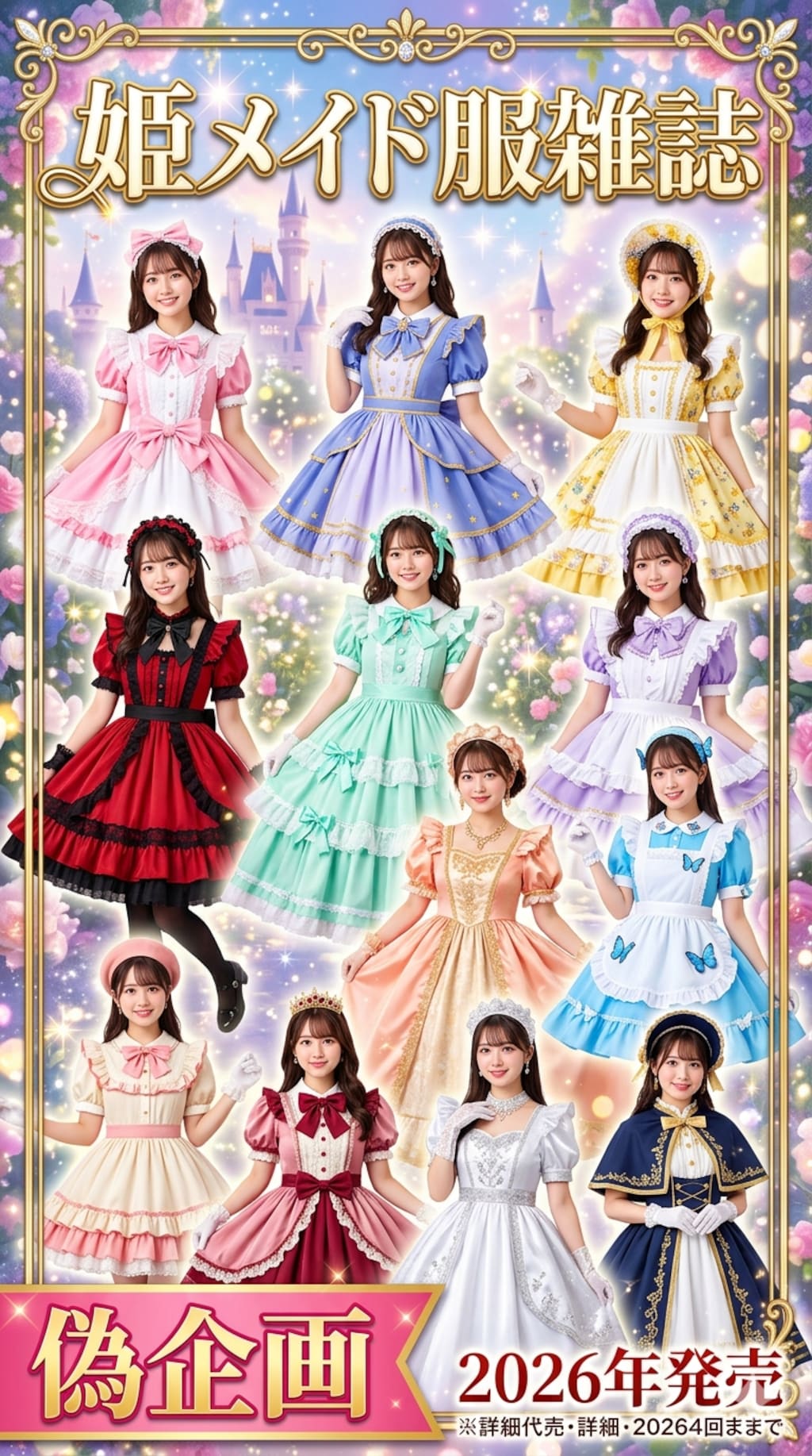 姫メイド服雑誌