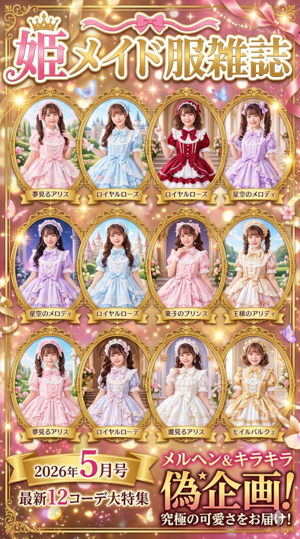 姫メイド服雑誌