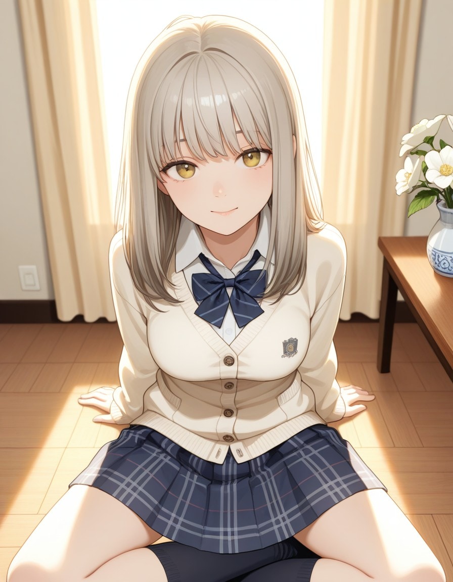 胡坐をかく子 | の人気AIイラスト・グラビア