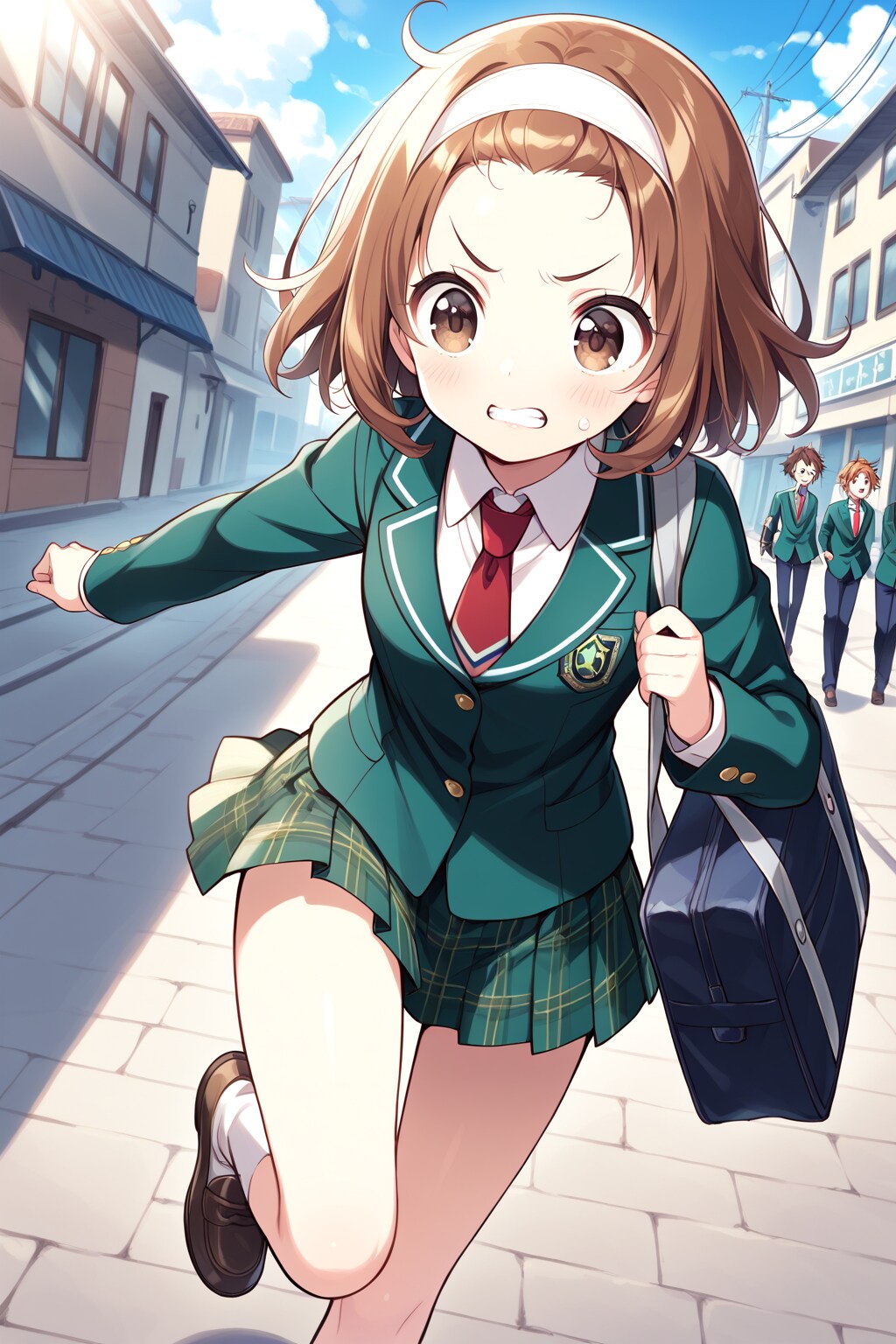遅刻だー